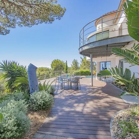 Héméra - Vue Panoramique - Piscine - Jacuzzi Carqueiranne